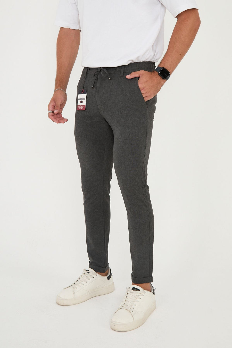 Duble Paça Slim Fit Jogger | Modern Erkek Stili - Antrasit
