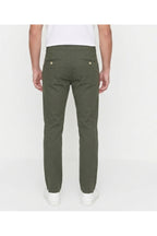 Erkek Comfort Slim Fit Esnek Dokuma Kumaş Pantolon - Haki